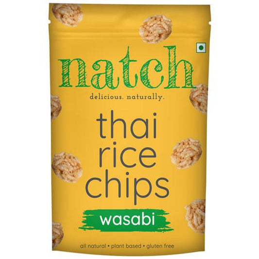 Thai Rice Chips - Wasabi, Natural, Plant Based, Gluten Free