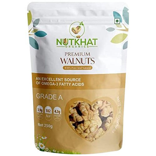 Premium Walnut Grade A - Rich In Omega 3 Fatty Acids, 100% Pure & Natural