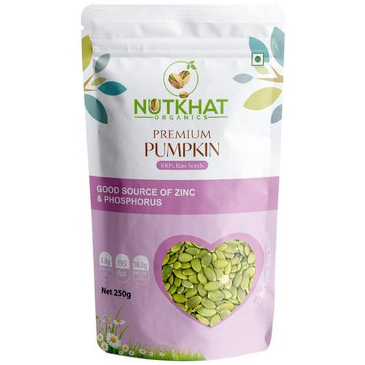 Premium Pumpkin Seeds - 100% Raw, Rich In Zinc & Phosporus