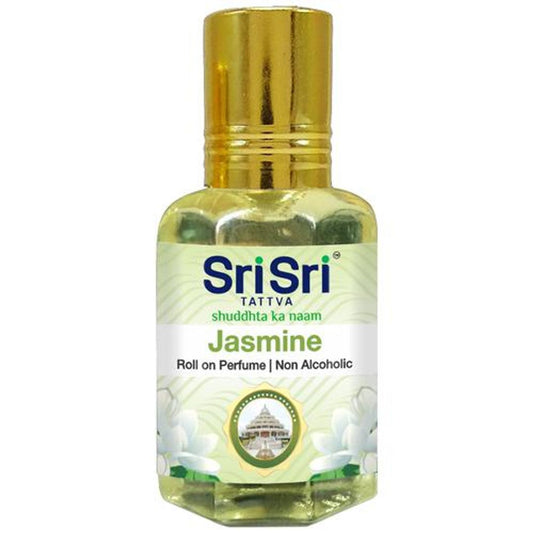 Jasmine Roll-On Perfume - Non-Alcoholic, Long-Lasting Fragrance