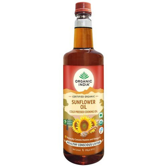 Sunflower Oil - Cold Pressed, Rich In Omega 3 Fatty Acids