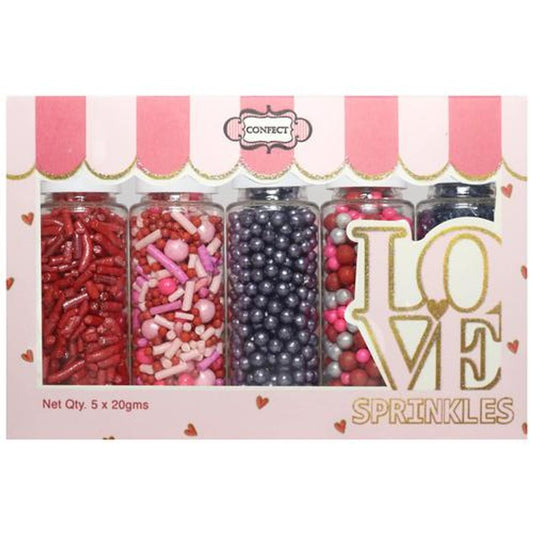 Love Fusion Mashup Sprinkles - For Baking, 100% Vegetarian & Gluten Free