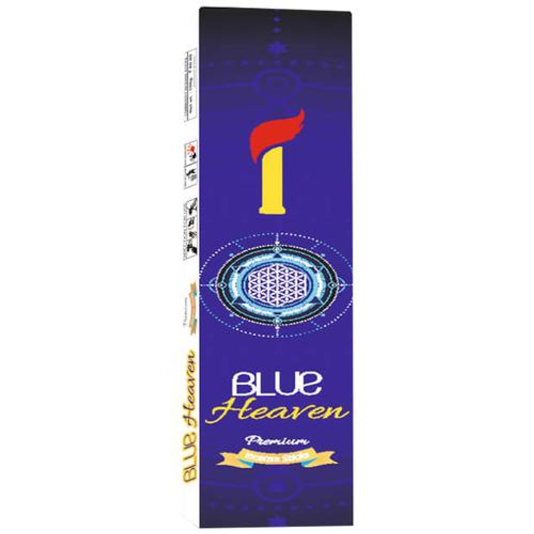 Blue Heaven Premium Incense Sticks/Agarbattis - Long-Lasting Fragrance