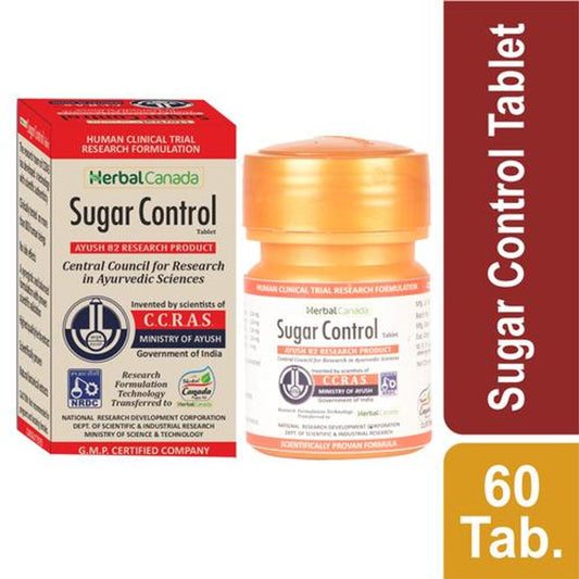 Sugar Control Tablet - 100% Natural, Ayurvedic Medicine, For Diabetic Patients