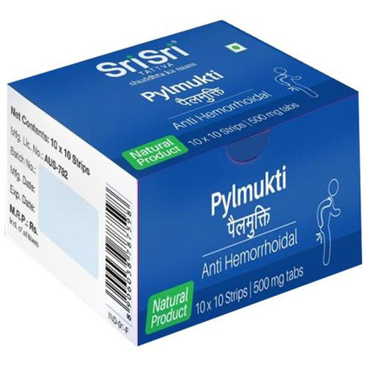 Pylmukti Tablet 500 mg - Anti-Hemorrhoidal, Controls Bleeding