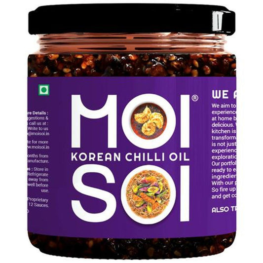 Korean Chilli Oil - Vegan, Used As Spread, Marinade & Dip, For Making Chinese, Asian, Thai & Stir Fry Dishes