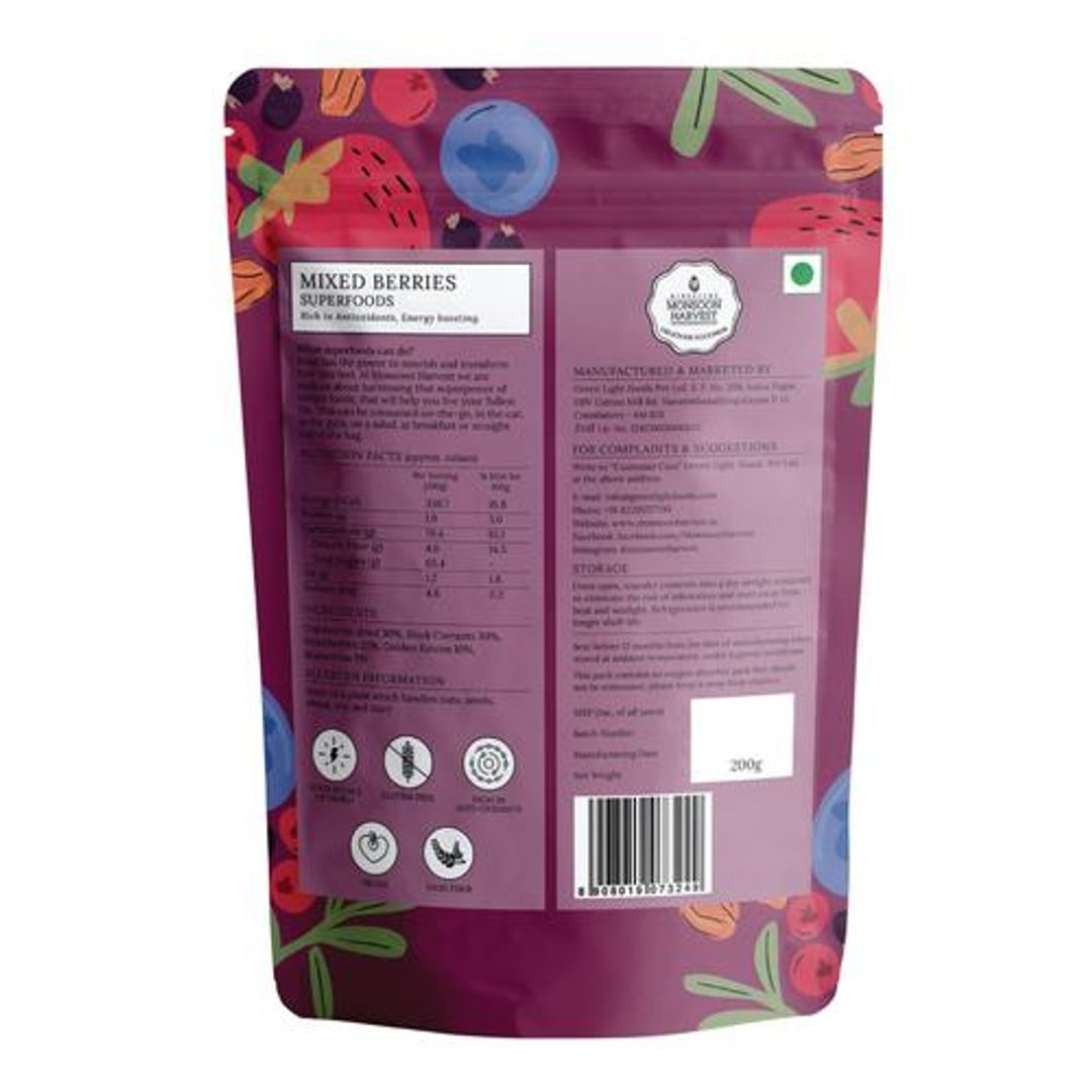 Superfoods - Mixed Berries, Rich In Antioxidants, Boosts Energy