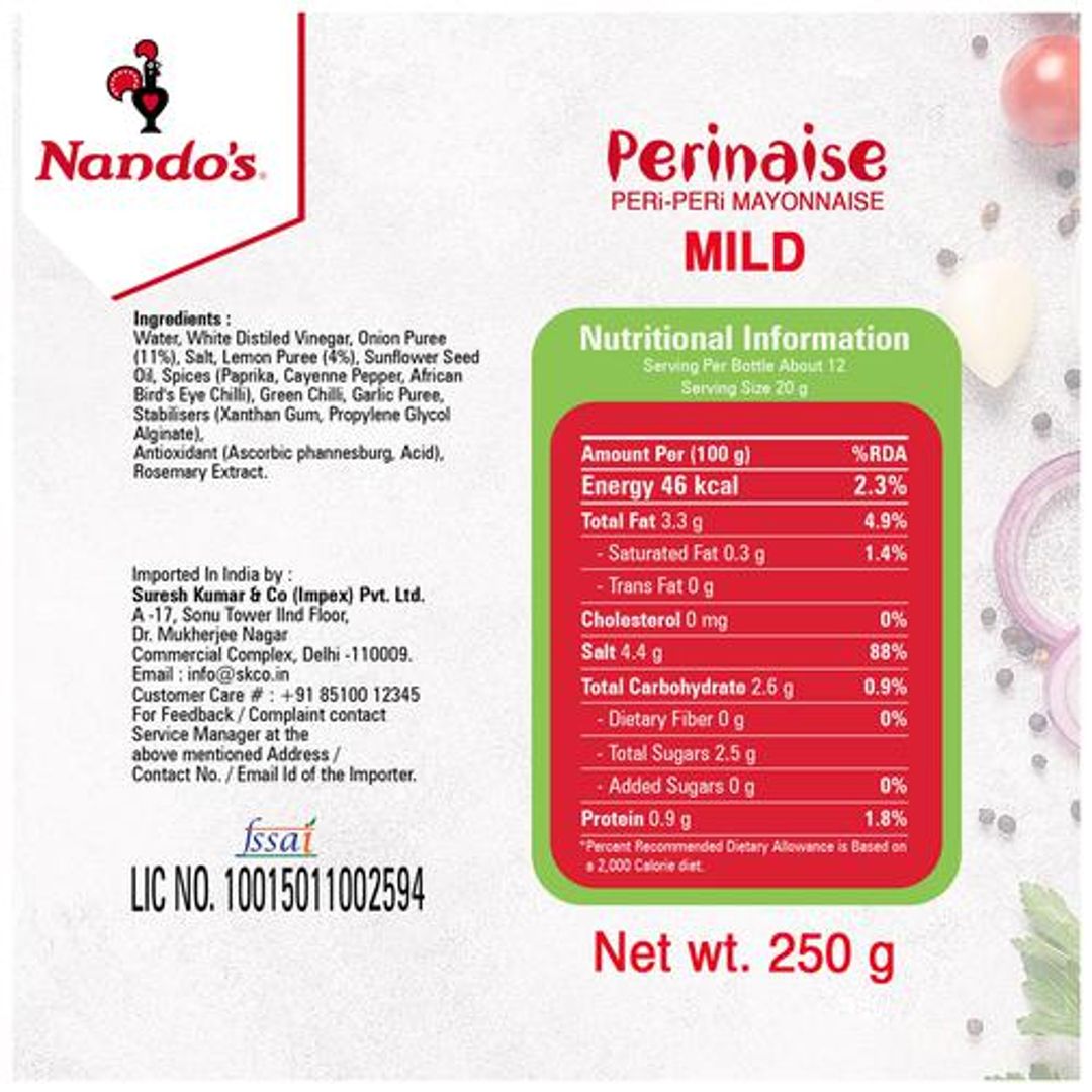 Peri Peri Sauce - Mild