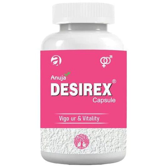 Desirex Capsules - Treats Erectile Dysfunction, Cures Morphological Sperm Abnormalities