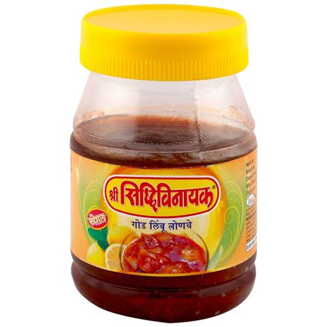 Sweet Lemon Pickle - Rich In Vitamin C, Tangy Flavour, Aids In Digestion