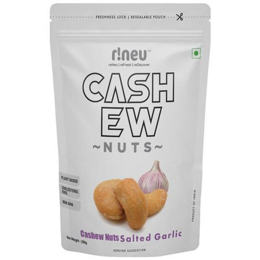 Cashew Nuts - Salted, Garlic, Premium, Protein Rich