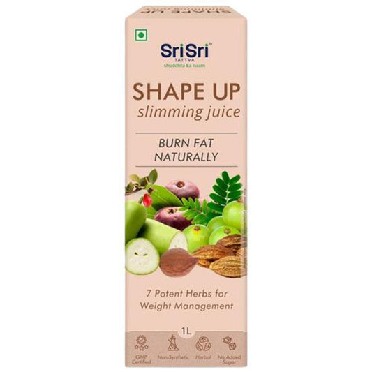 Shape Up Slimming Juice - 7 Potent Herbs For Weight Management, Burns Fat