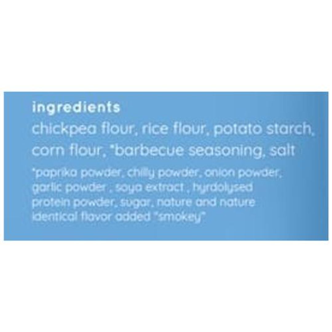 Chickpea Popped Chips - Barbecue, Natural, Plant Based, Gluten Free