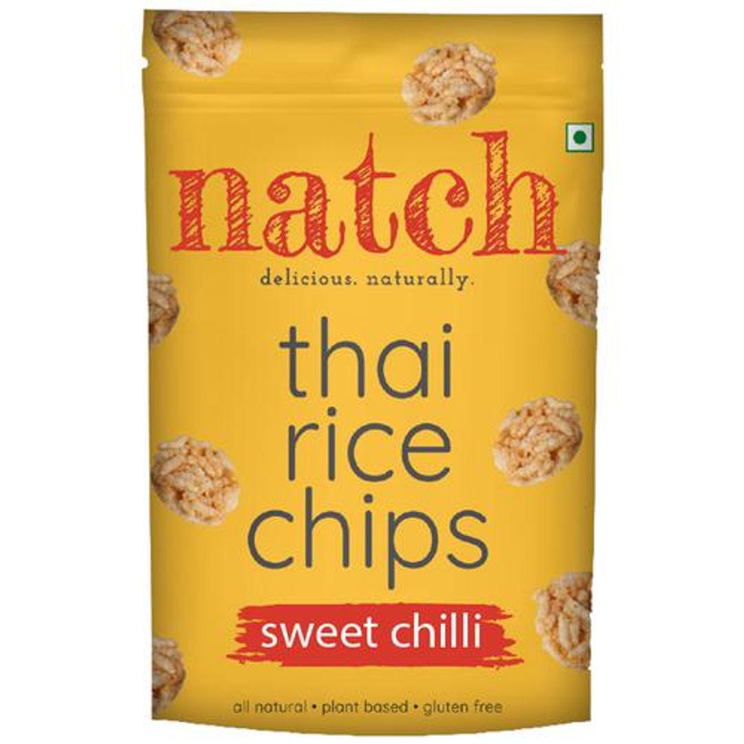 Thai Rice Chips - Sweet Chilli, Natural, Plant Based, Gluten Free