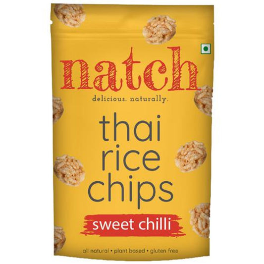 Thai Rice Chips - Sweet Chilli, Natural, Plant Based, Gluten Free