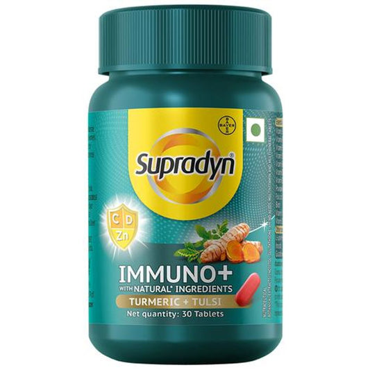 Immuno+ Multivitamin Tablets For Men & Women - With Turmeric & Tulsi