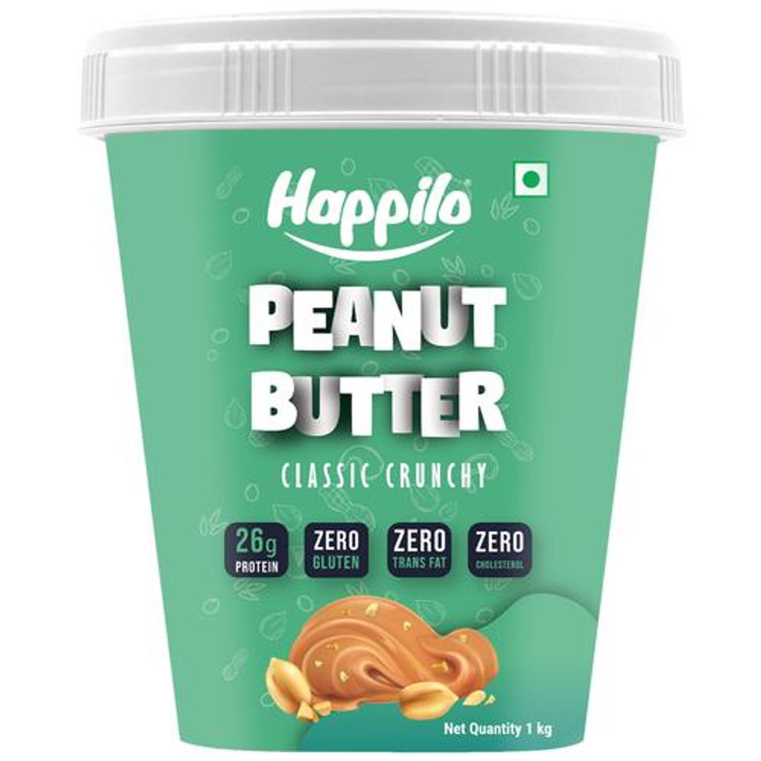 Classic Peanut Butter - Crunchy, High In Protein, Gluten Free