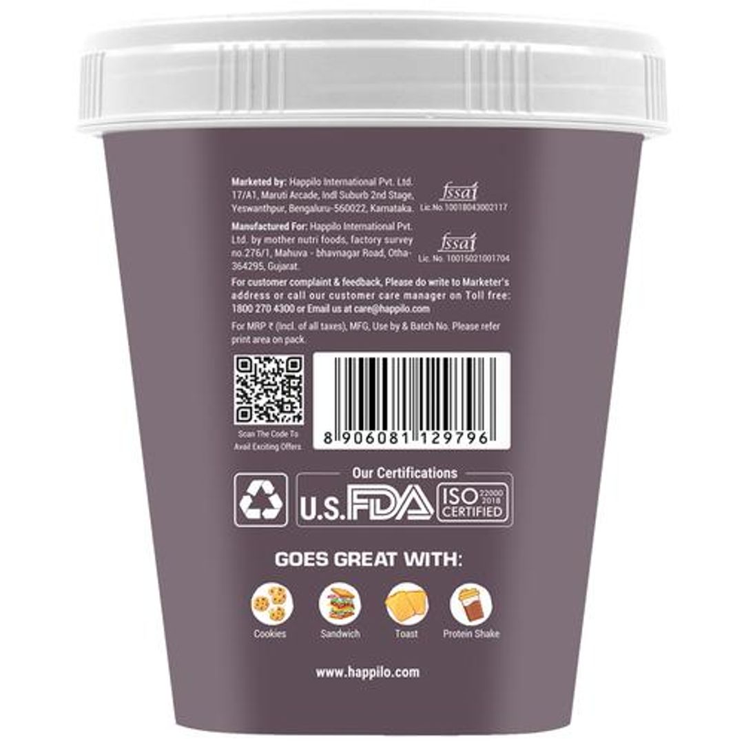 Belgium Chocolate Peanut Butter - Crunchy, High In Protein, Gluten Free