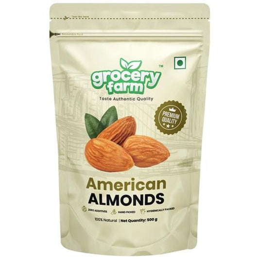 American Almonds - 100% Natural, Premium & Healthy, No Additives