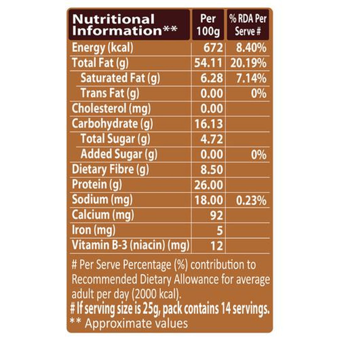 Peanut Butter - Unsweetened, Creamy, 26 g Protein, Zero Trans Fat