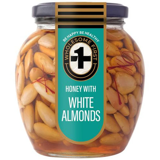 Honey With White Almonds - Improves Immunity