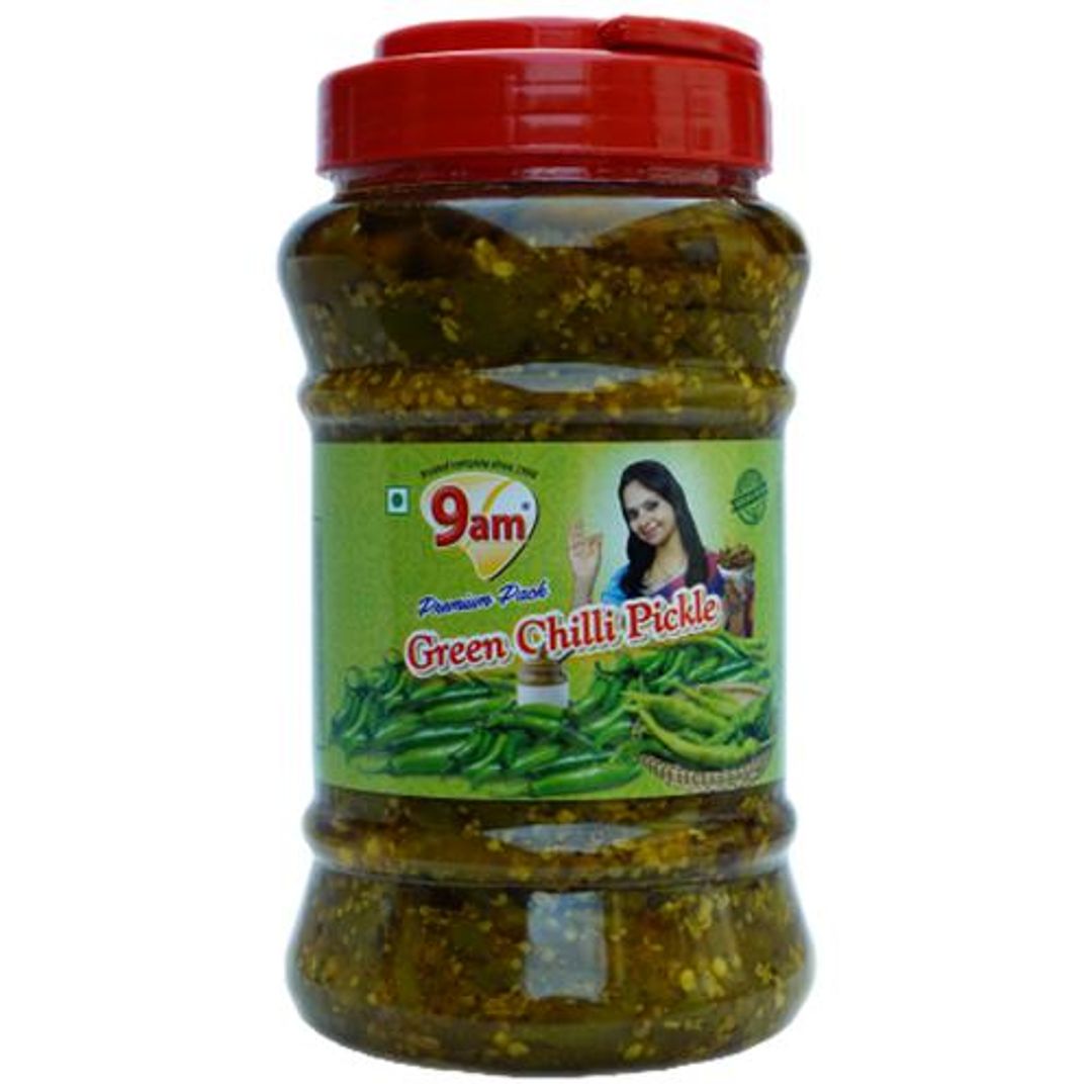 Green Chilli Pickle - Spicy & Hot