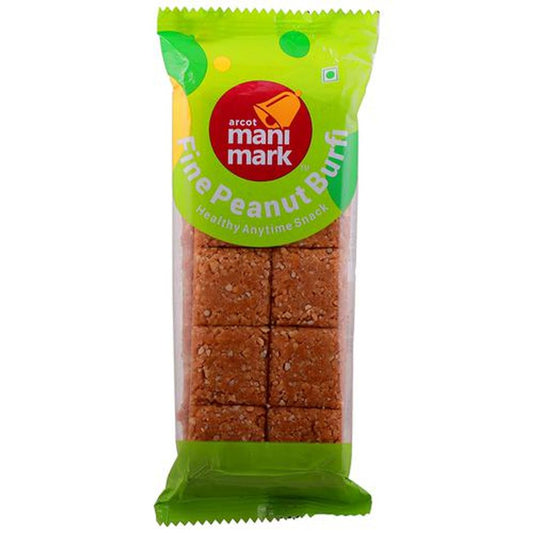 Fine Peanut Burfi - Healthy Snack