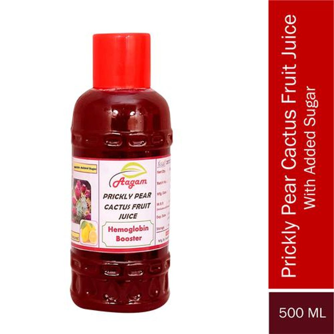 Prickly Pear Cactus Fruit Juice - With Added Sugar