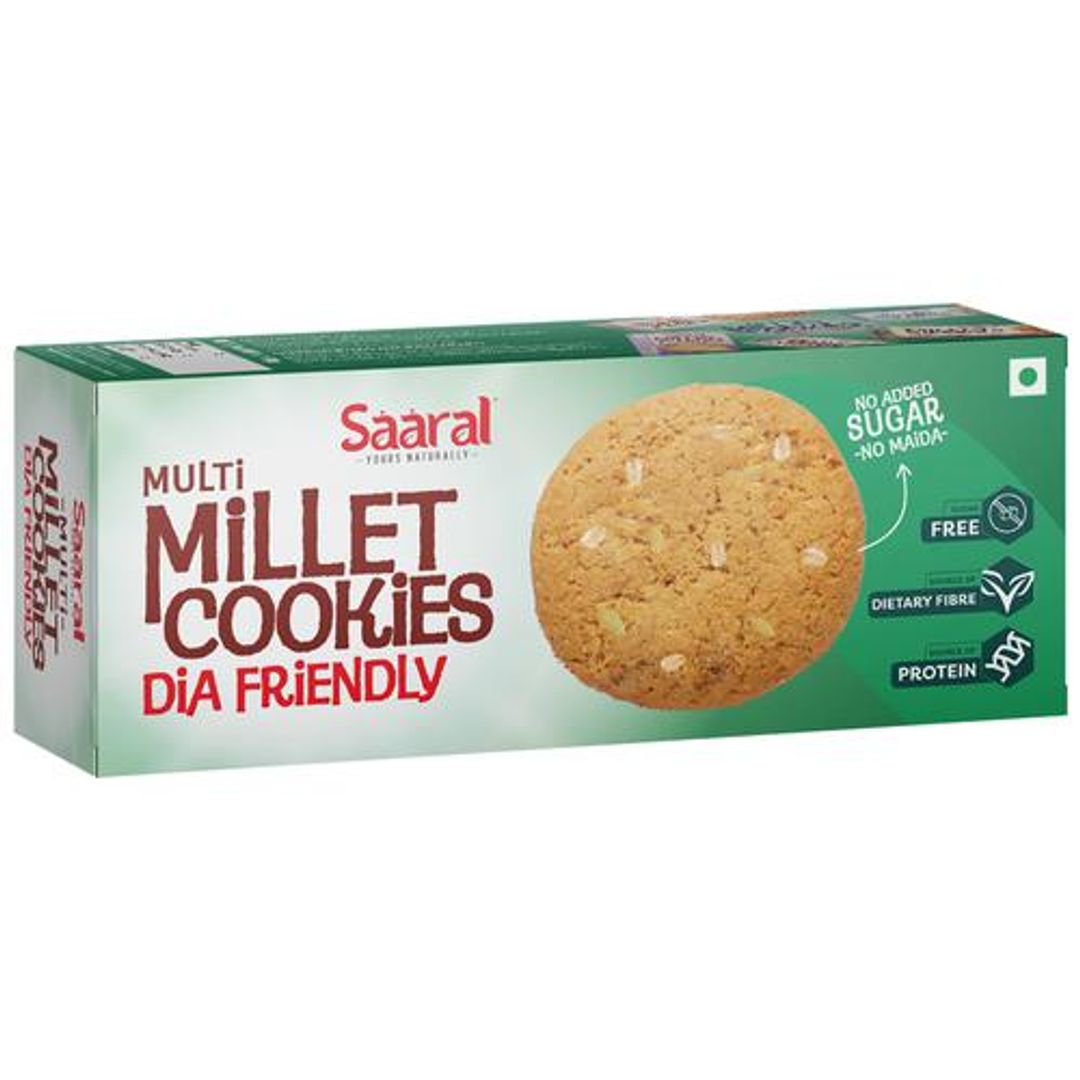 Multi Millet Cookies - Dia Friendly, No Added Sugar & Maida