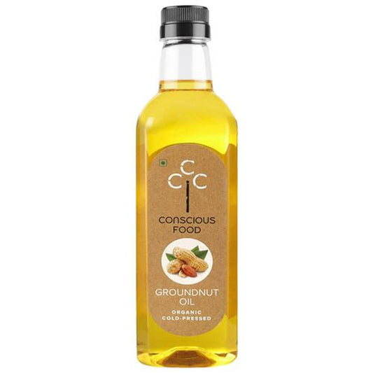 Groundnut Oil - Organic, Cold-pressed