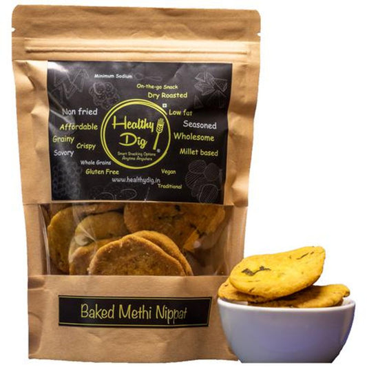 Baked Methi Nippat