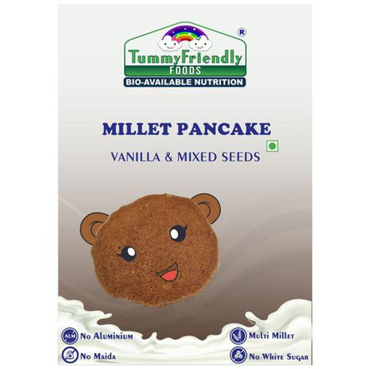 Millet Pancake Instant Breakfast Mix - Vanilla & Mixed Seeds, No Maida
