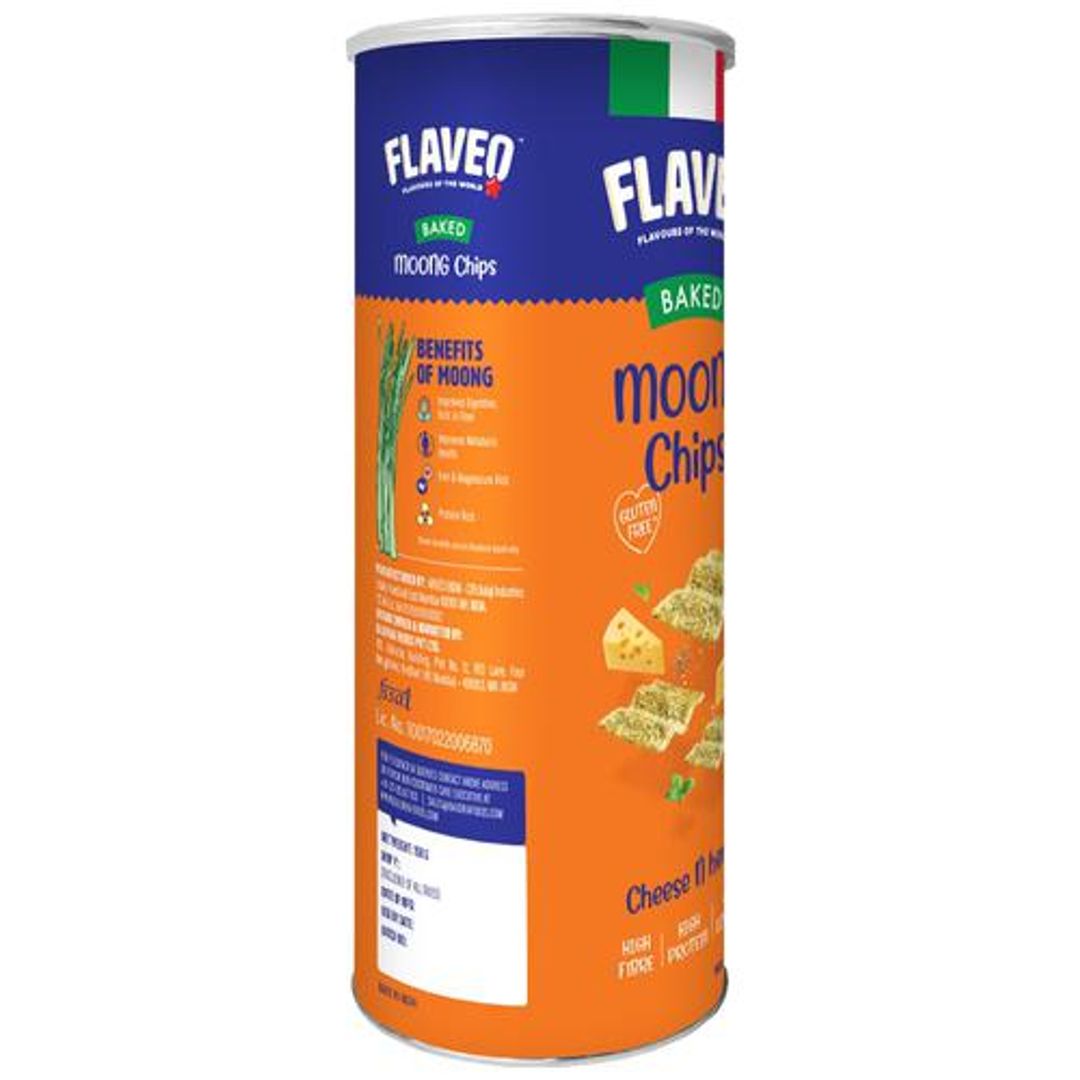 Moong Chips - Cheese N Herbs, Baked