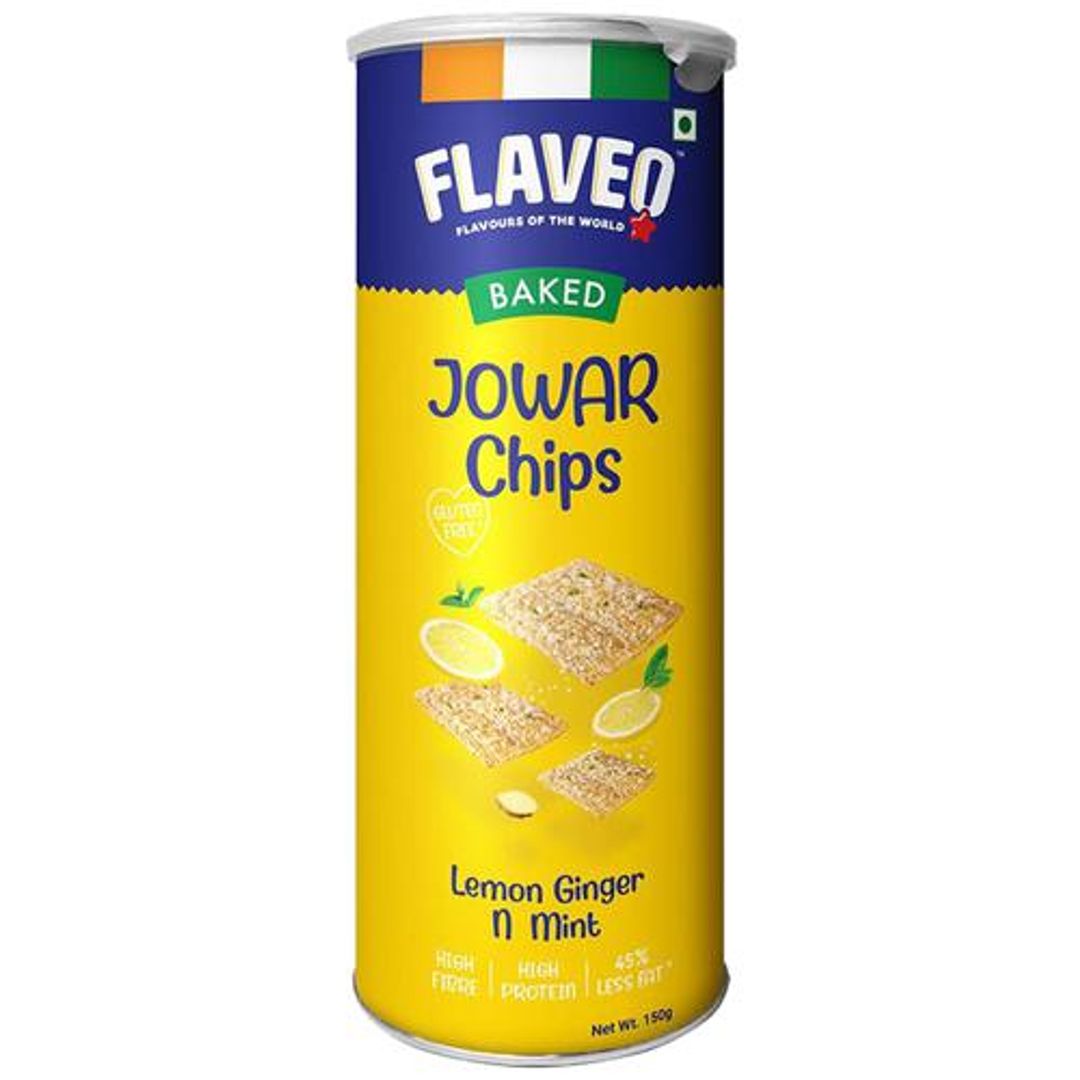 Jowar Chips - Lemon Ginger N Mint, Baked