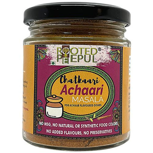Chatkaari Achaari Masala - No Colours & Preservatives, More Spice, Less Chilli