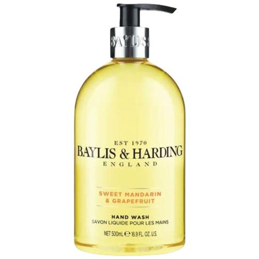 Hand Wash Liquid - Sweet Mandarin & Grapefruit With Moisturisers, No Parabens
