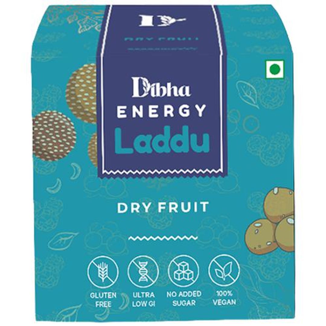 Energy Laddu - Dry Fruits, Sugar-Free, Gluten-Free, 100% Natural