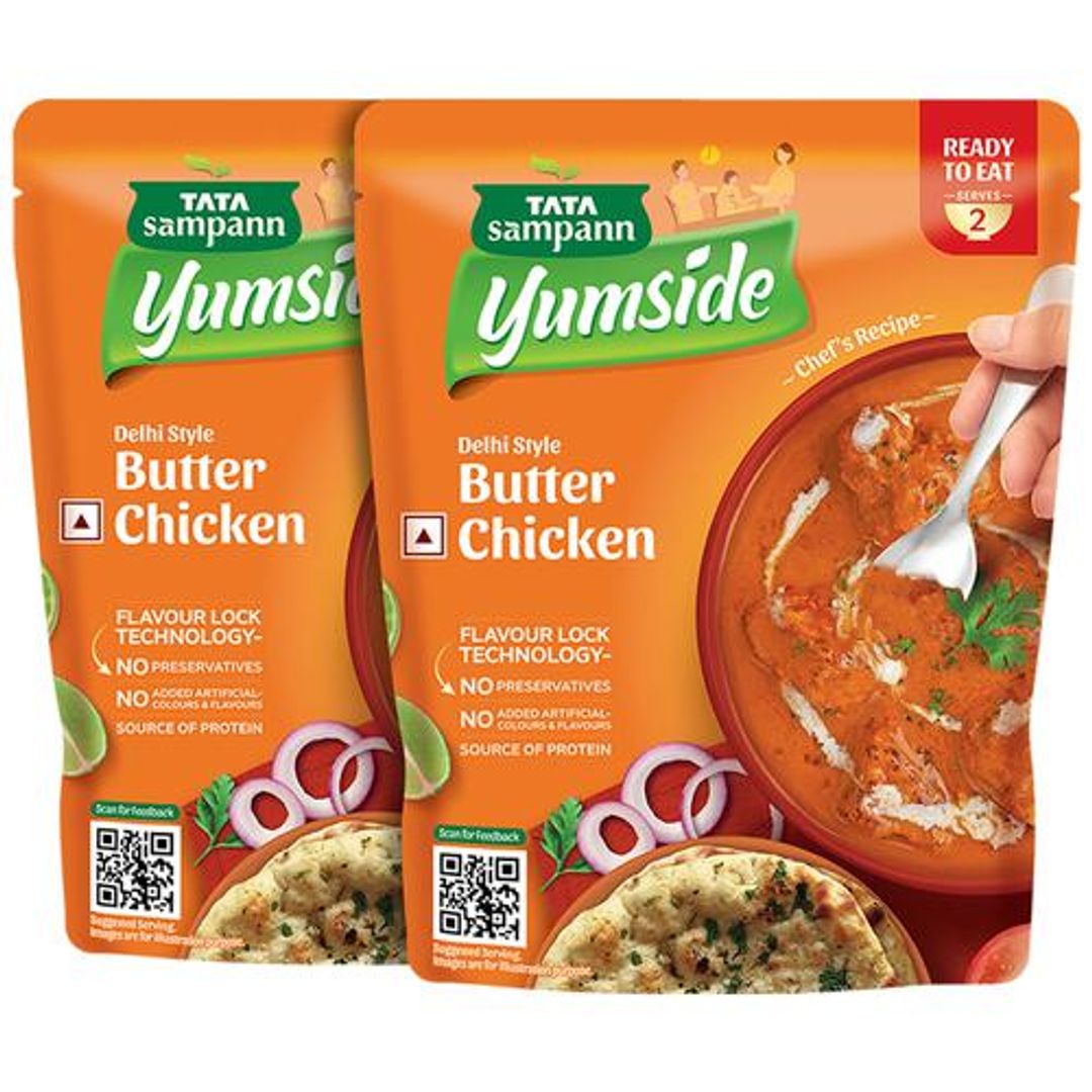 Delhi Style Butter Chicken - Source Of Protein, Ready To Eat, No Preservatives