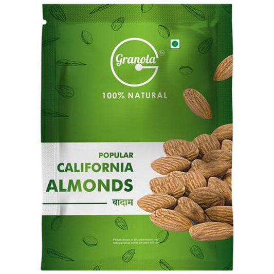 Popular California Almonds - 100% Natural, Source Of Protein, Cholesterol Free