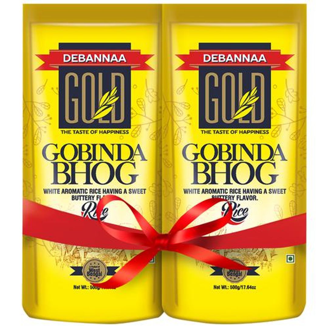 Gobinda Bhog Rice - White Aromatic Rice With Sweet Buttery Flavour