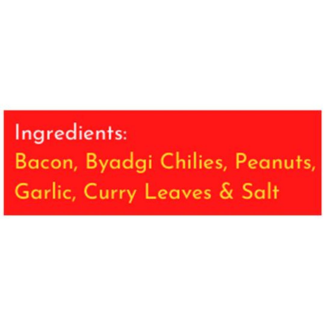 Bacon Thecha - Red, Artisanal