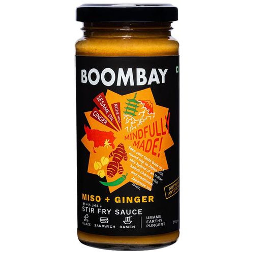 Miso + Ginger Stir Fry Sauce - Umame & Earthy