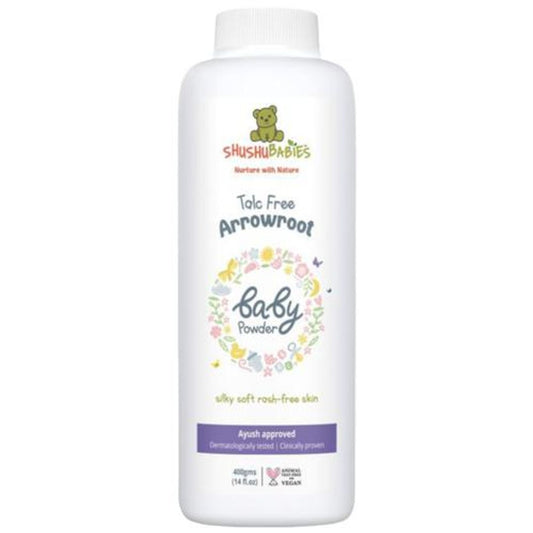 Talc Free Arrowroot Baby Powder For Silk Soft Rash Free Skin