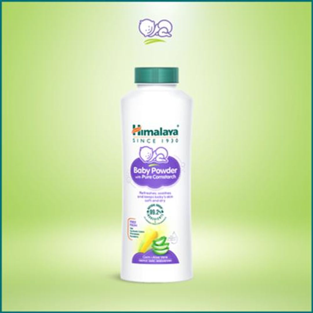 Baby Powder With Pure Cornstarch - Paraben Free