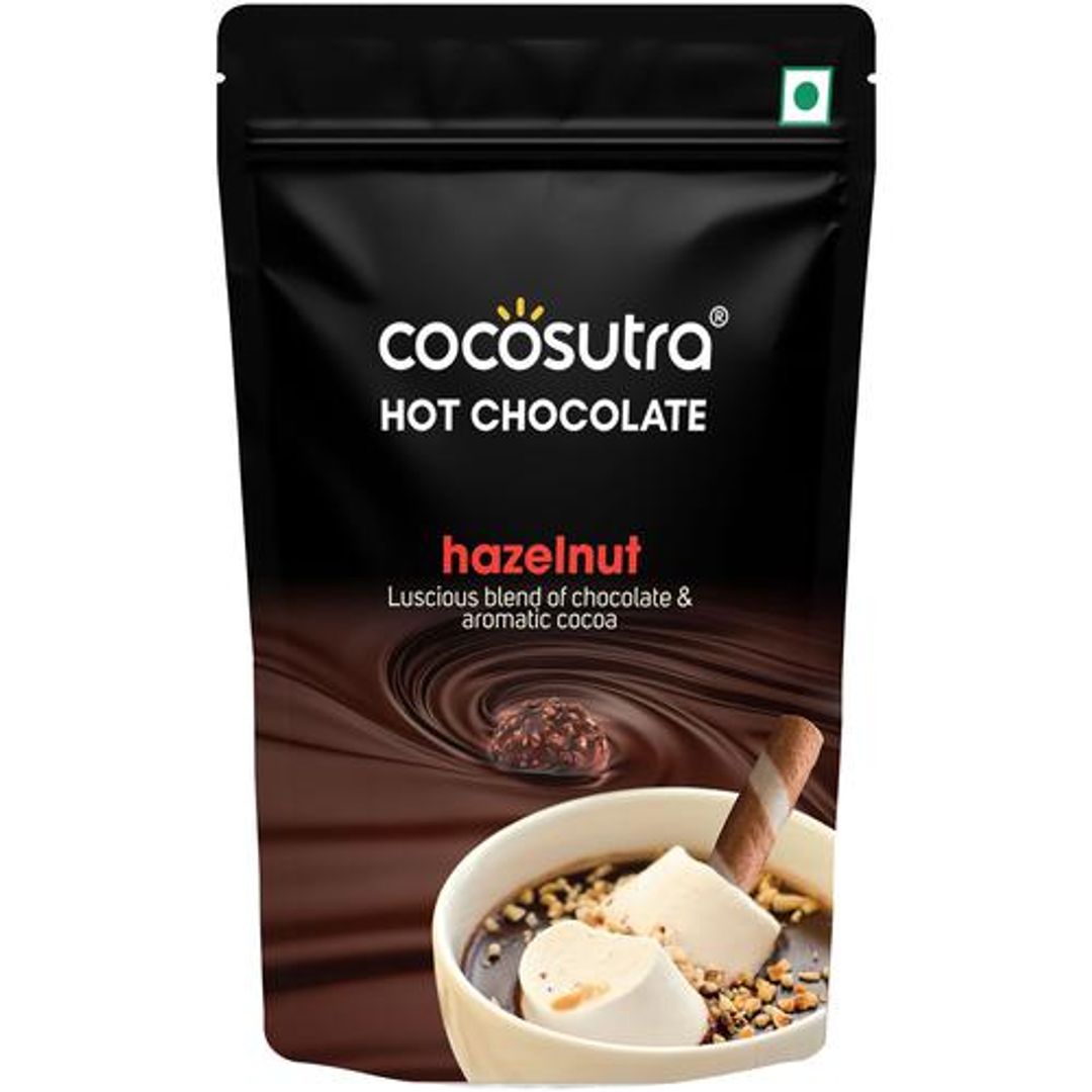Hazelnut Drinking Chocolate Mix - Enjoy Hot Or Cold, Makes Smoothies & Shakes