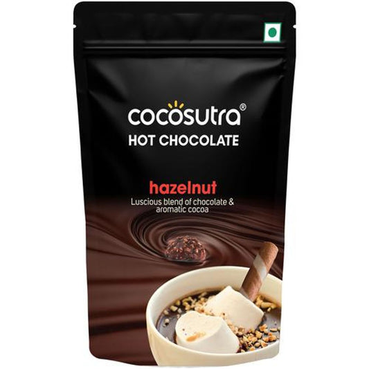 Hazelnut Drinking Chocolate Mix - Enjoy Hot Or Cold, Makes Smoothies & Shakes
