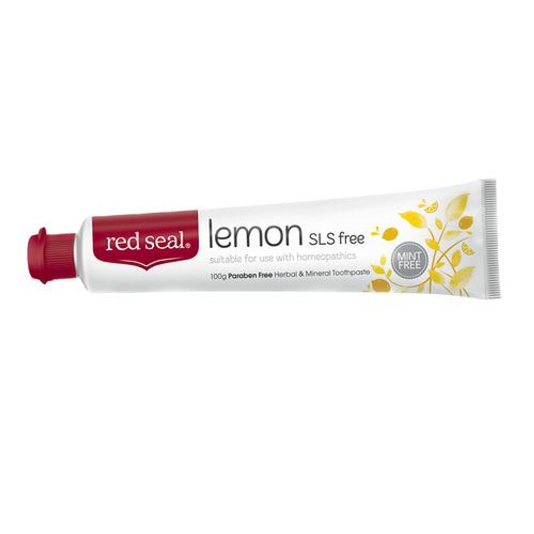 Lemon SLS Free Herbal & Mineral Toothpaste