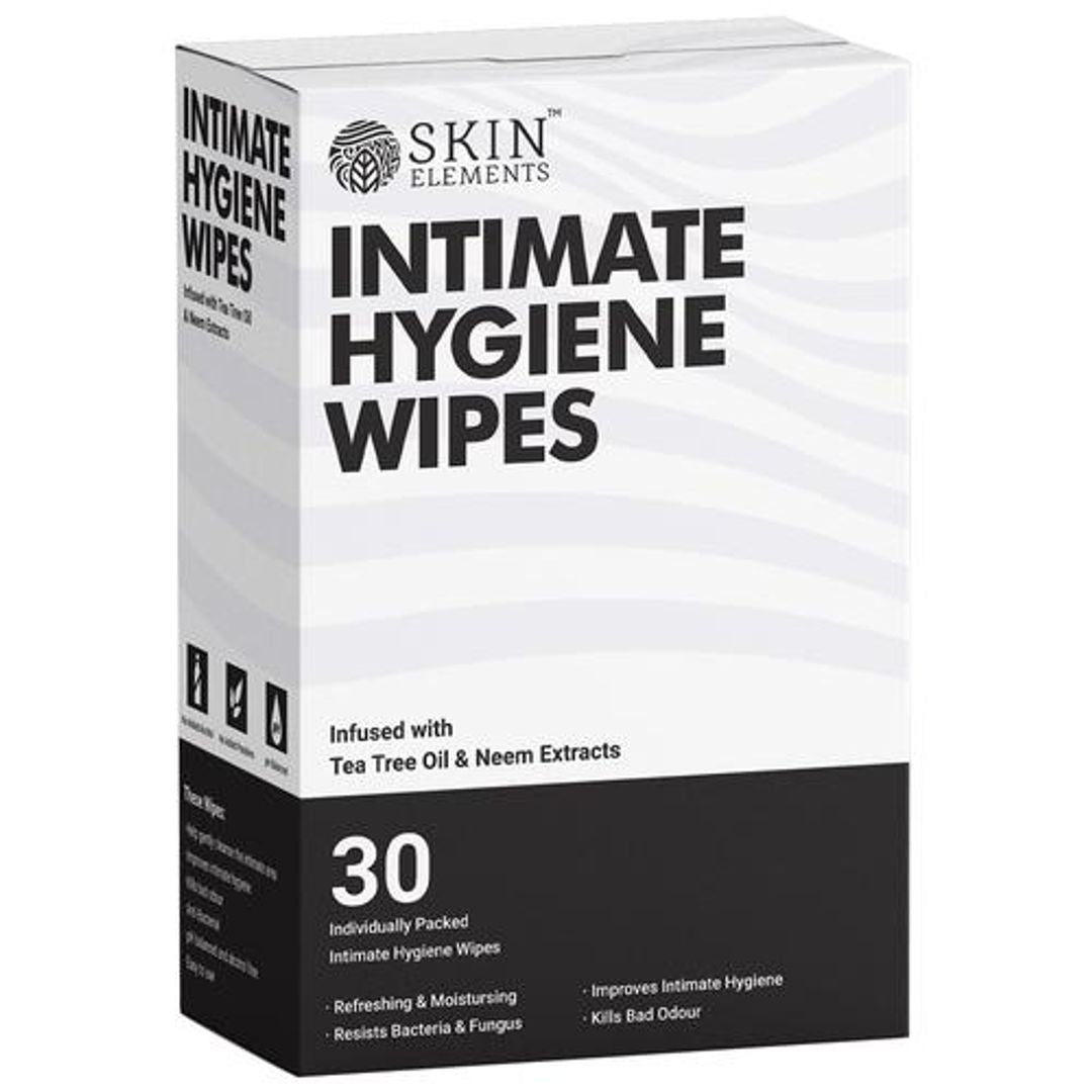 Intimate Hygiene Wipes - With Tea Tree & Neem Extracts