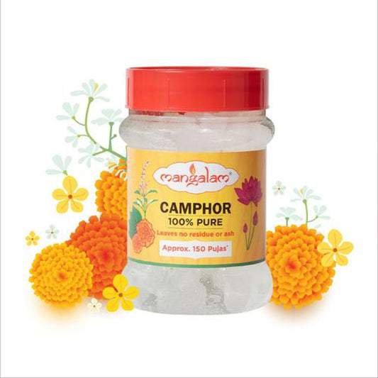 100% Pure Camphor - Leaves No Residue Or Ashes