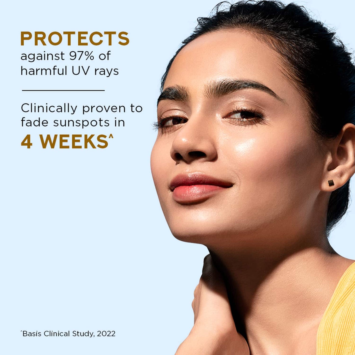 Pond's Sun Miracle SPF 50 PA+++ Crème Gel Sunscreen - Protect & Bright, With Niacinamide (100 g)